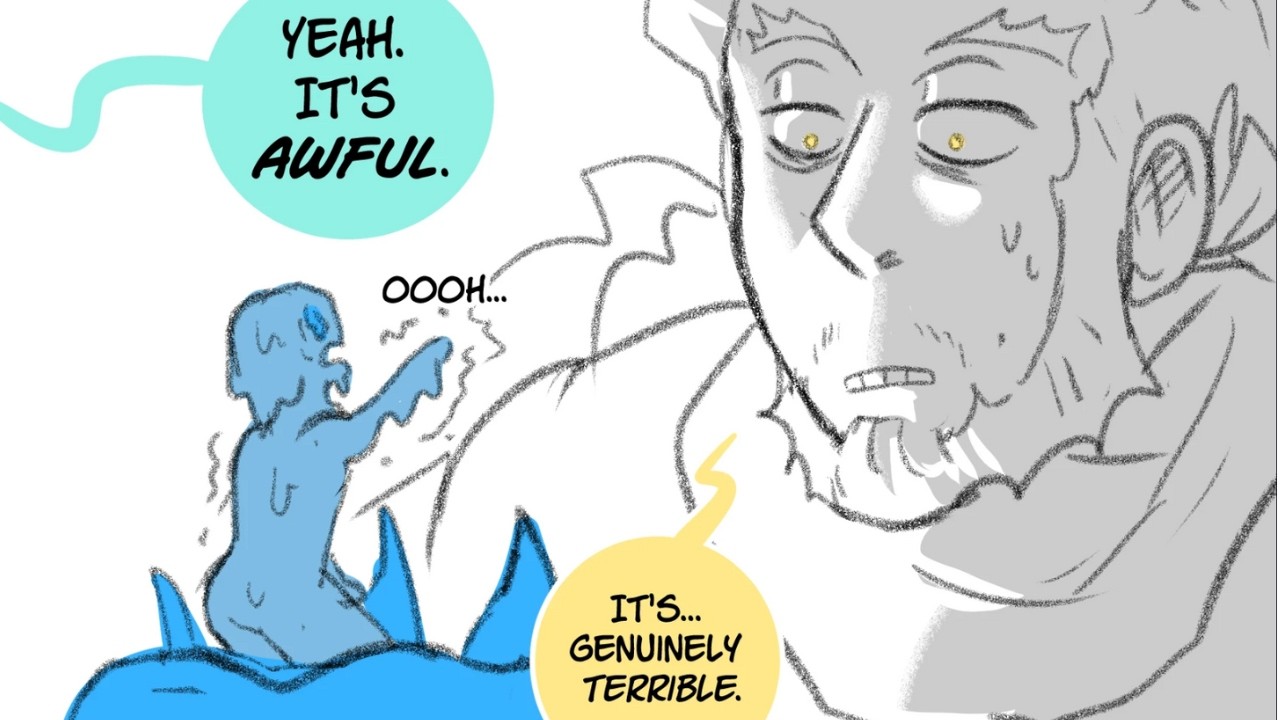 POSEIDON GIVES ZEUS A GIFT | Epic The Musical Fan Comic