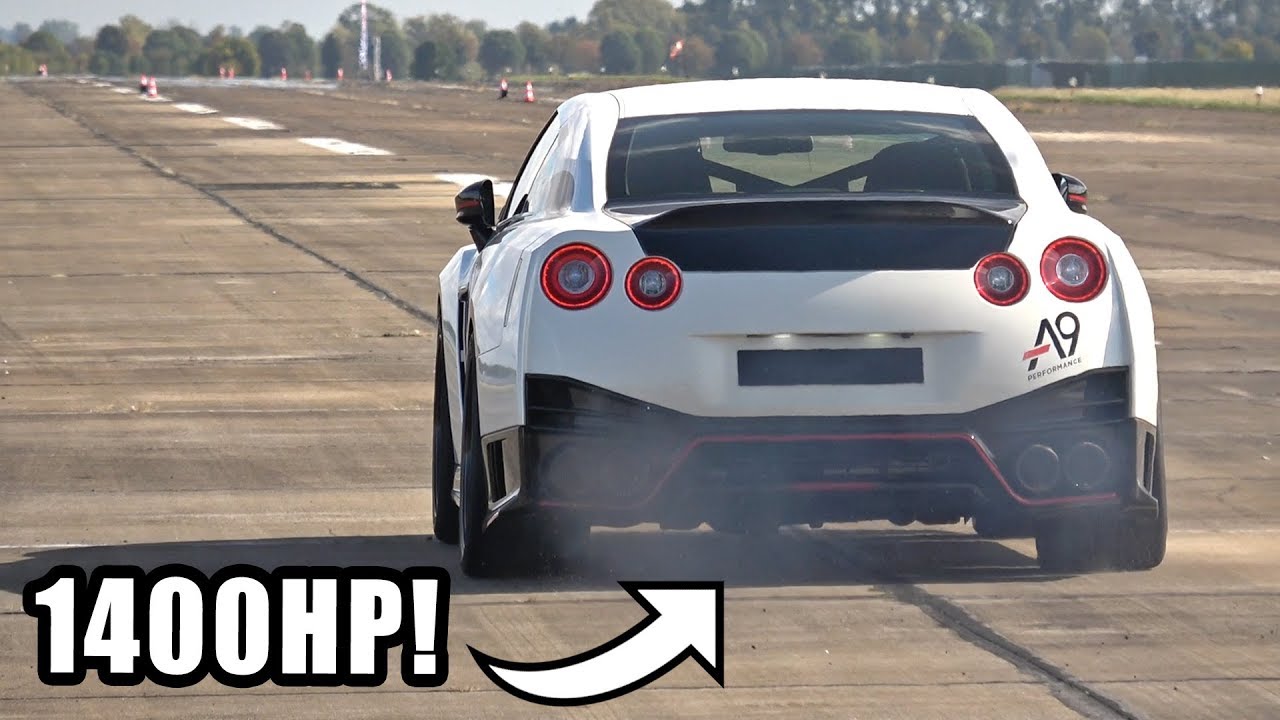 1400HP Nissan GT-R R35 Nismo A9 PERFORMANCE 0-318 KM/H ACCELERATIONS!