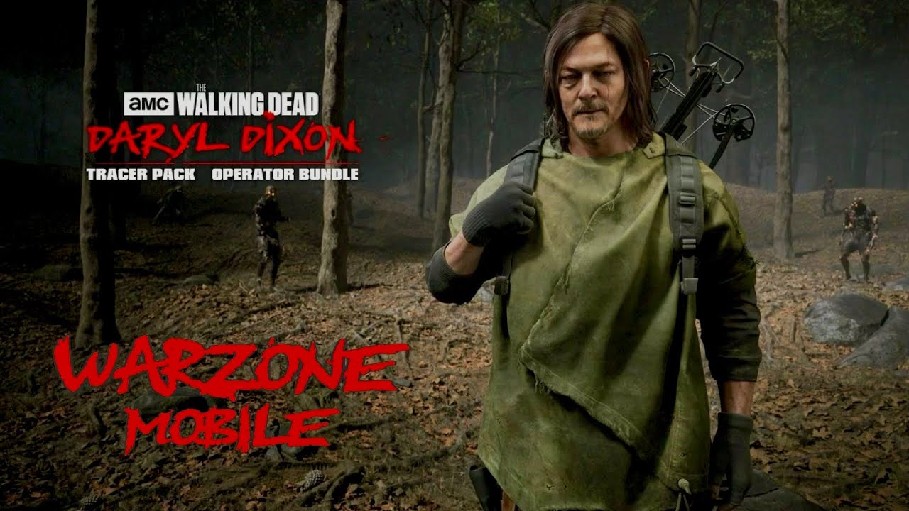 The Walking Dead: Daryl Dixon Tracer Pack Operator Bundle in Warzone Mobile