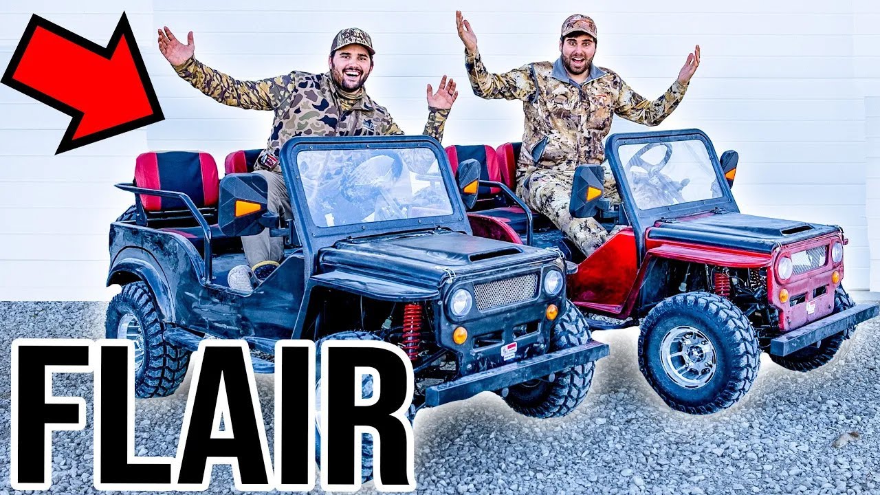 Off-roading with FLAIR! *WHEELIES*