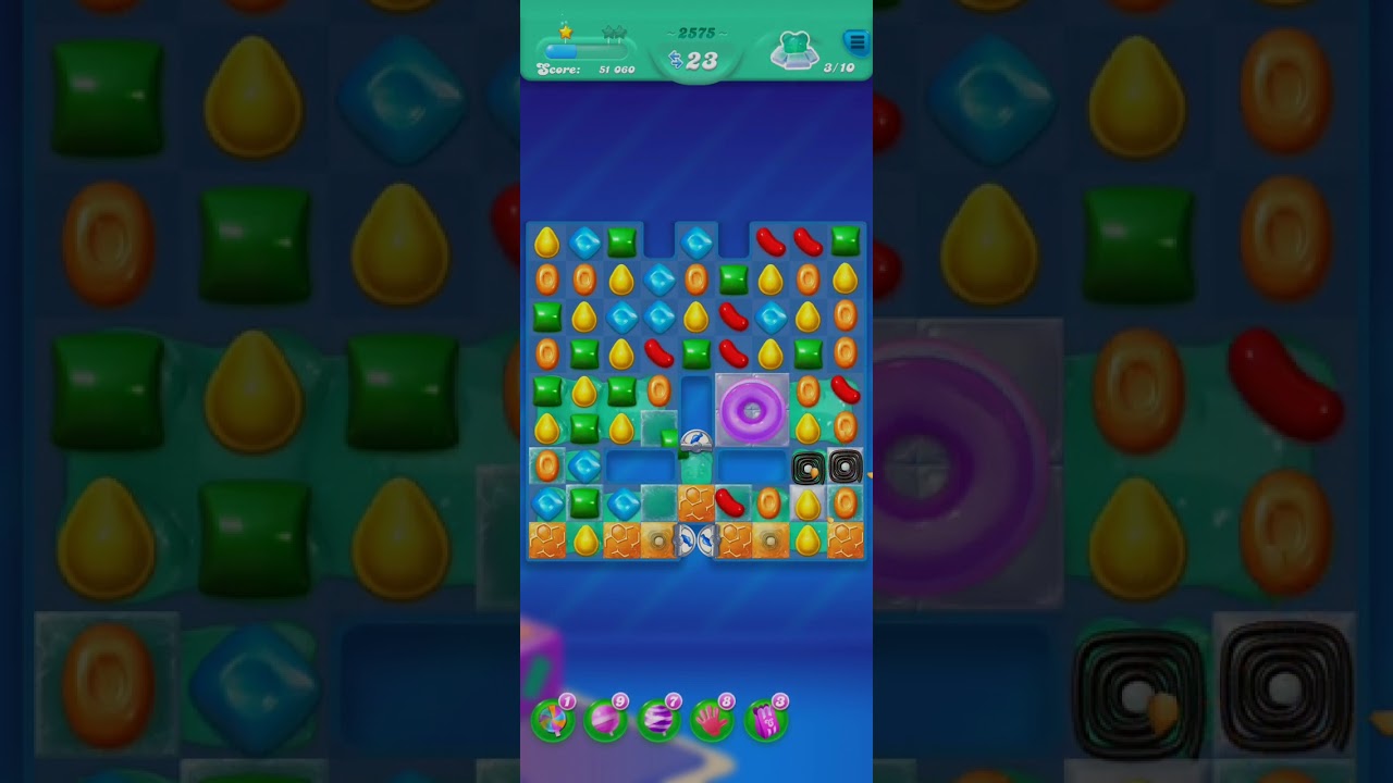 candy crush soda saga level 2575⭐⭐⭐