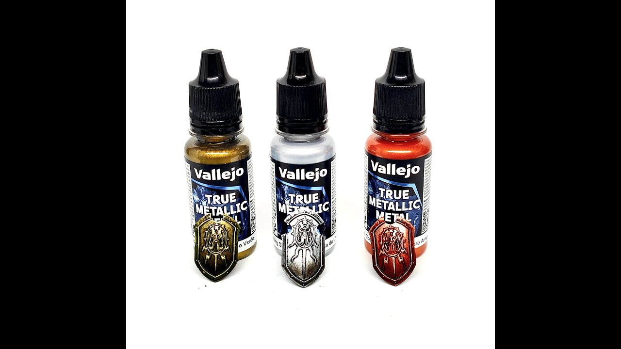 Tuto matos: test et retour sur les True Metallic Metal Vallejo