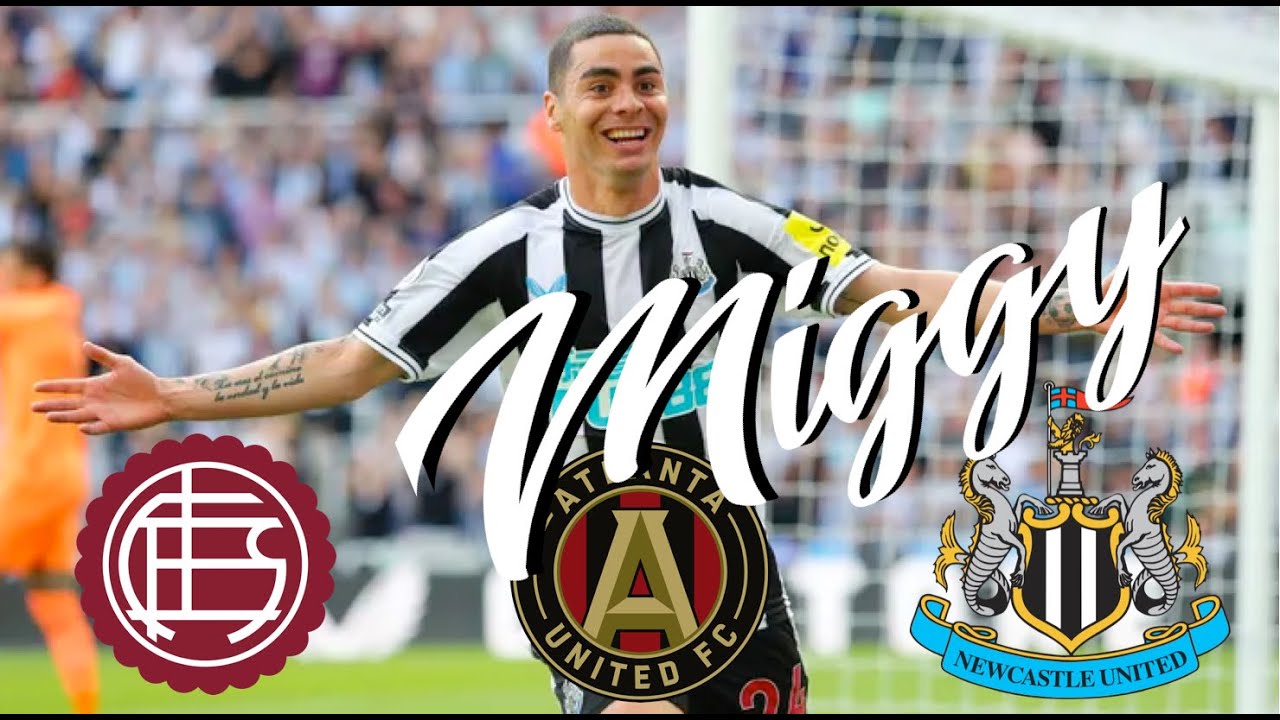 Miguel Almirón ALL GOALS Lanus Atlanta Newcastle !!