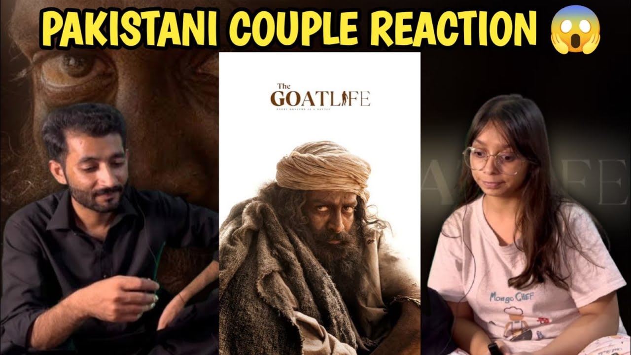 Aadujeevitham | The GoatLife Official Trailer | A R Rahman| Prithviraj | PAKISTAN COUPLE REACTION