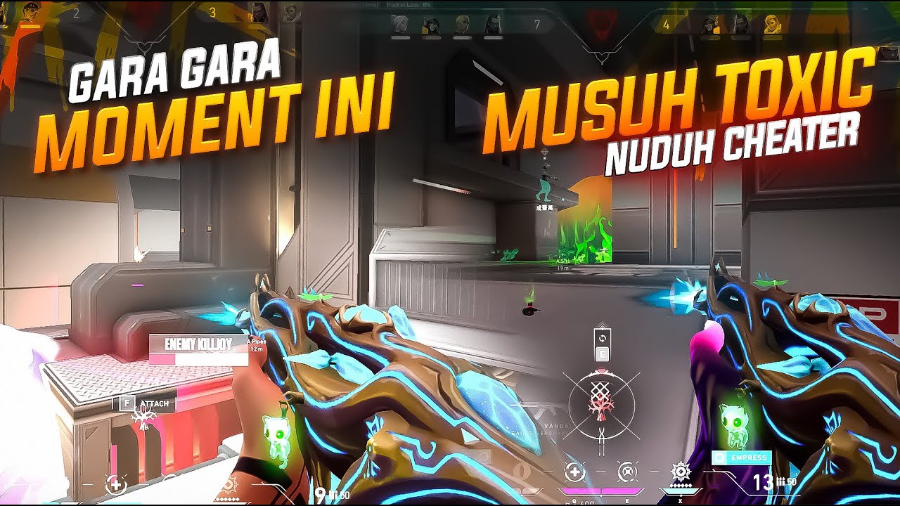 MUSUH KENA MENTAL GUA GINIIN !! LANGSUNG DI TUDUH CHEATER !!! #valorant