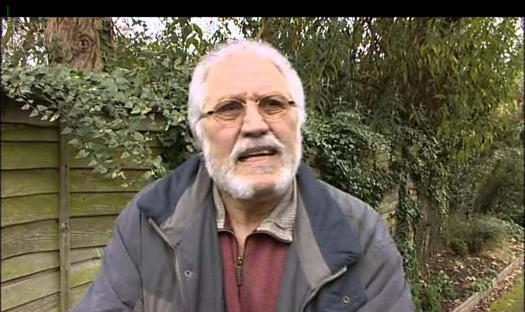 Dave Lee Travis talks to the media