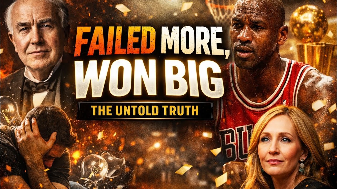 They Failed More Than Anyone Else  That’s Why They Won Big motivation speech 