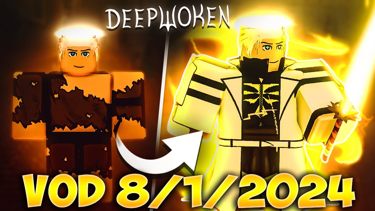 🔴VOD - The Return To Deepwoken (8/1/2024)