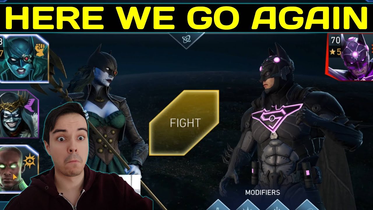 Got To Boss Purple Batman Again Injustice 2 Mobile