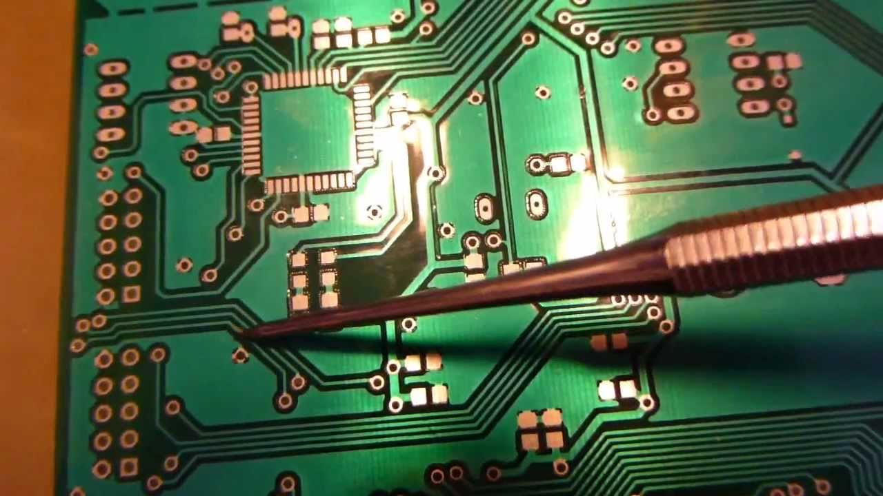 Ultimate sensor board: A close-up of the result.