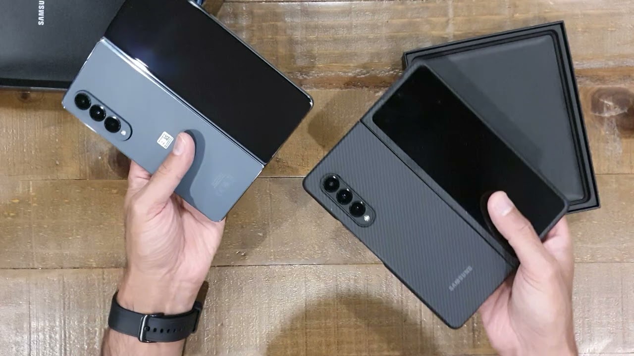 Samsung Galaxy Fold 4 1TB Grey Green - Early unboxing and review