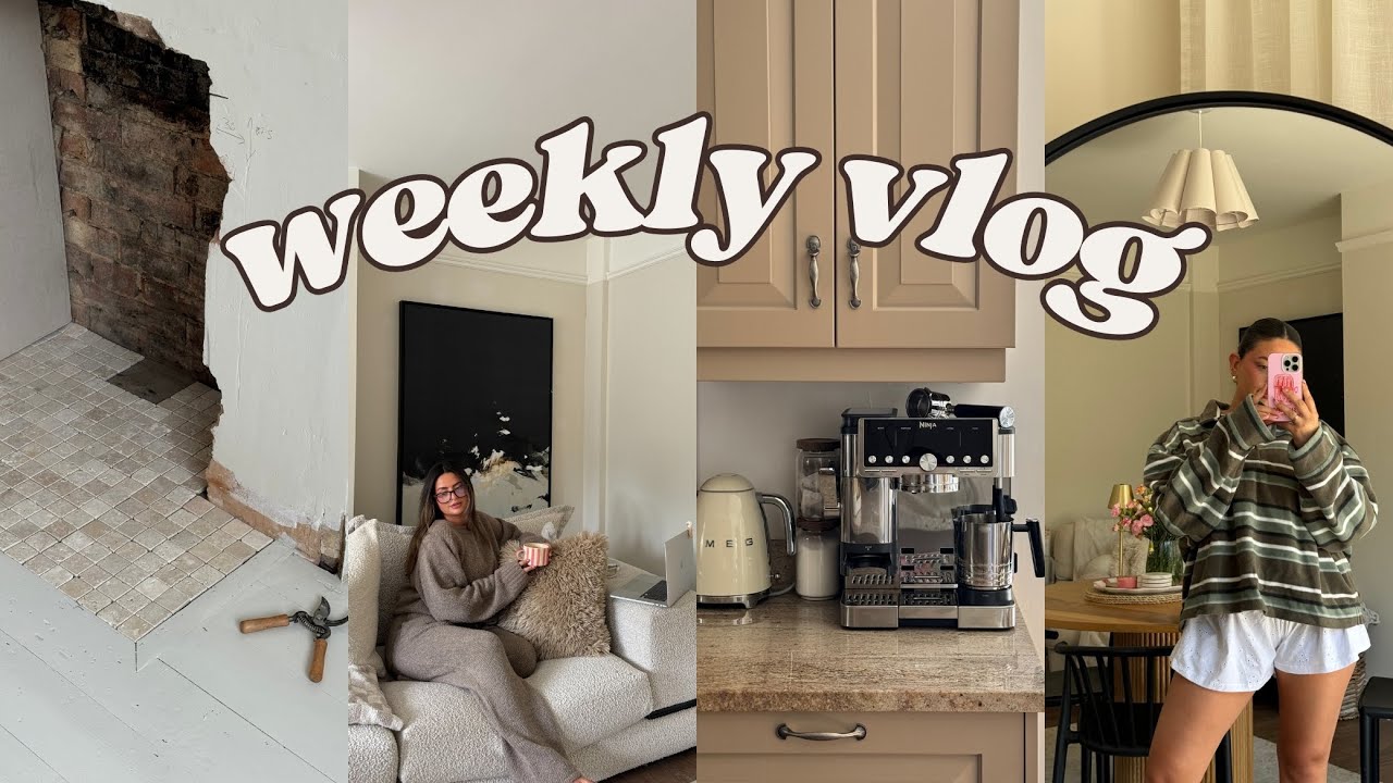WEEKLY VLOG | house & garden updates, a big catch up and renovating the lounge