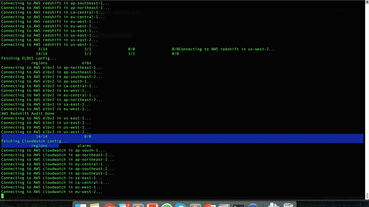 Cloud Security Suite - Installation and initiation of an AWS audit