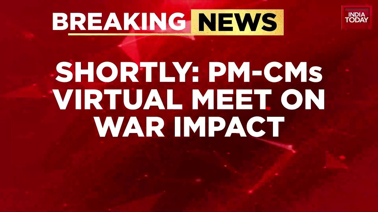 Breaking News: PM Modi Chairs Meeting With CMs On West Asia Conflict Impact; No Lockdown Planned
