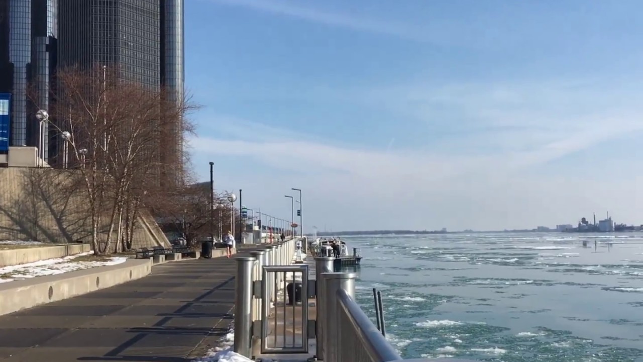 Riverfront View from GM Renaissance Center aka the RenCen!