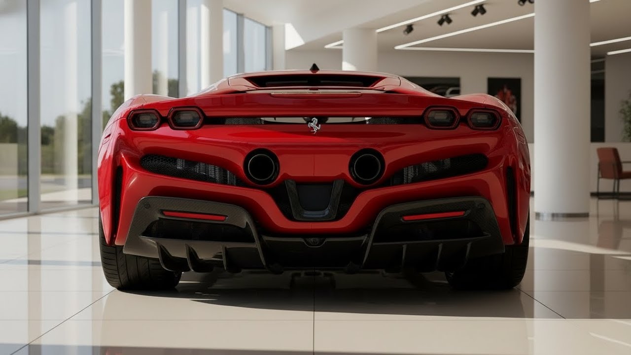 Ferrari 296 GTB 2026 года – гибридный суперкар, который охотится за McLaren.