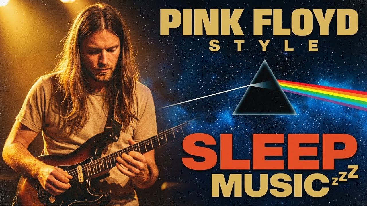 Космический гитарный дрейф | Музыка для глубокого сна в стиле Pink Floyd, для расслабления и медит..