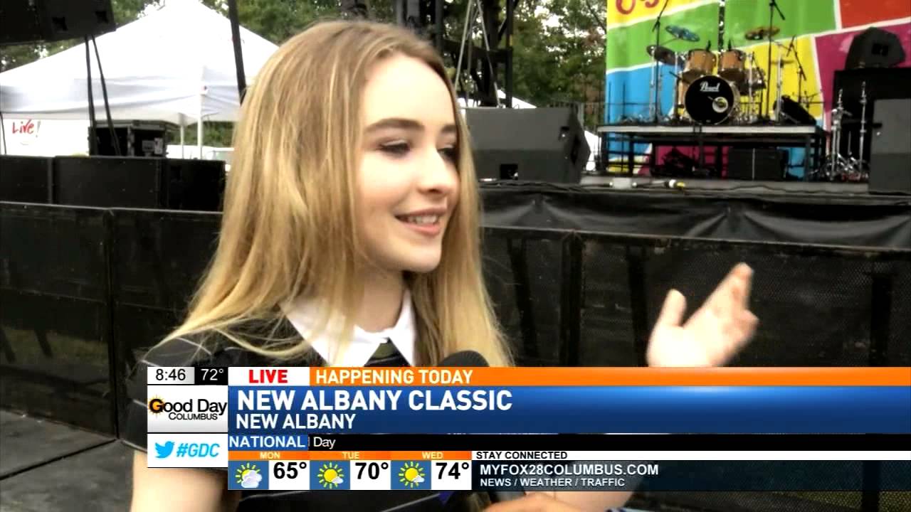 Sabrina Carpenter Interview LIVE on Fox 28