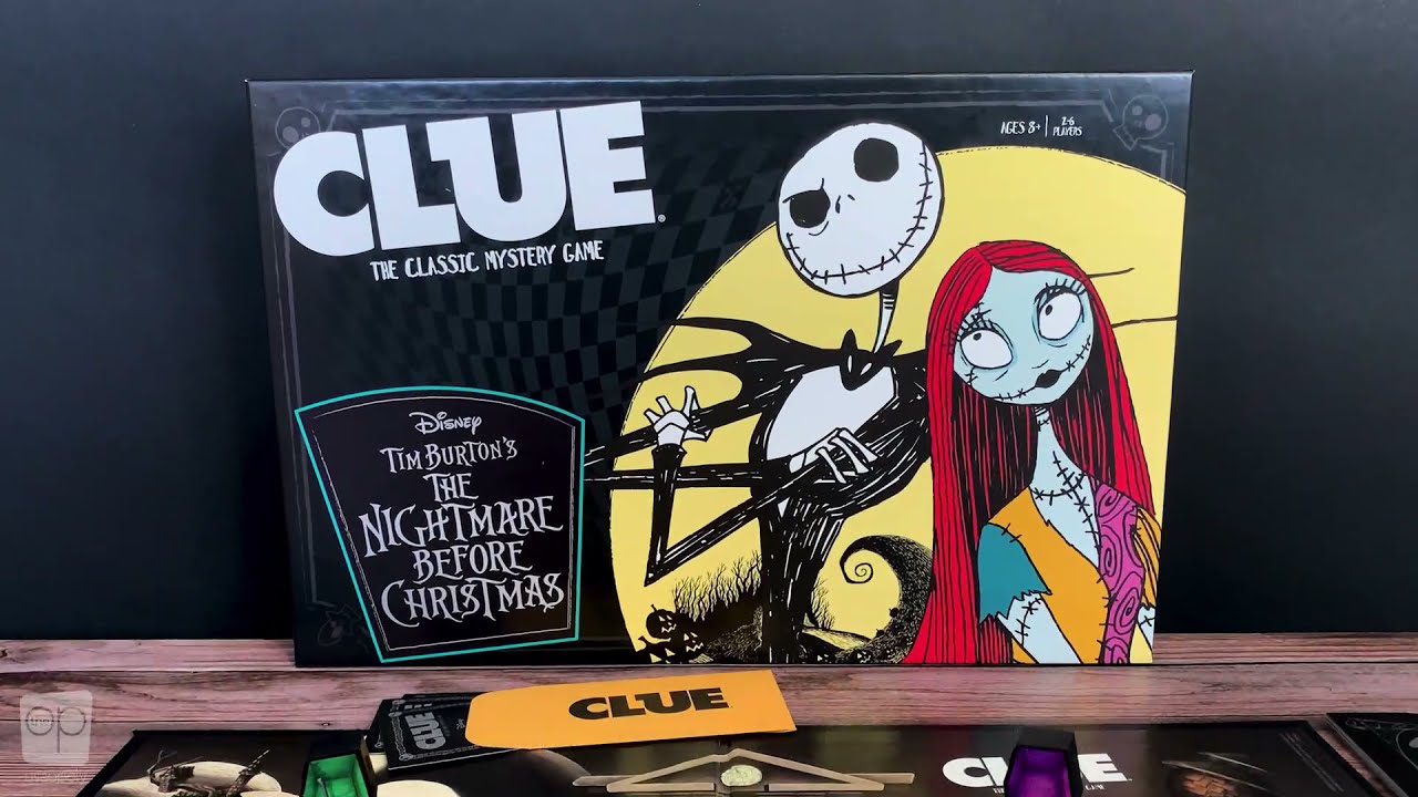 CLUE: Nightmare Before Christmas | The Op Board Game Showcase