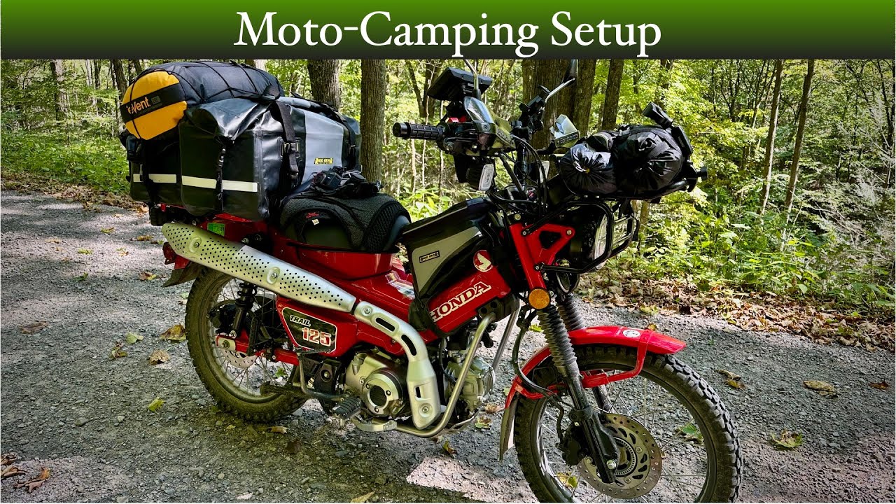Honda Trail 125 - Moto Camping