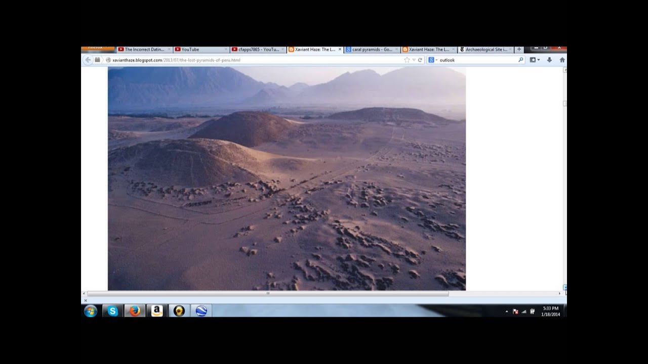 The Pyramids Of Caral, Peru
