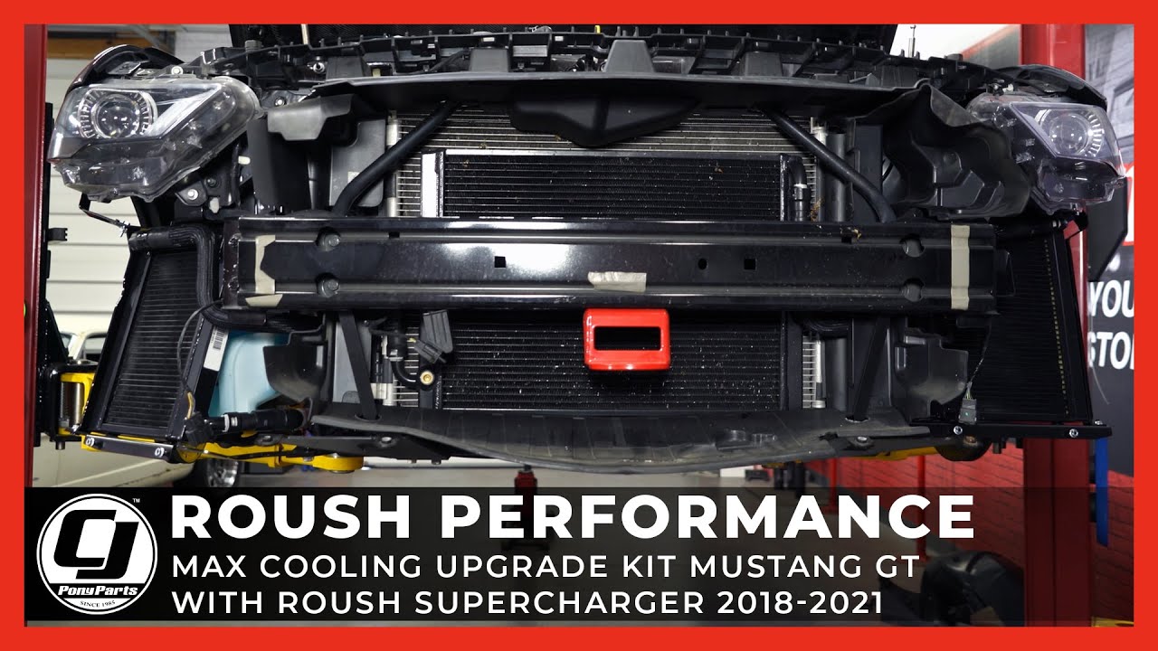 2018-2022 Mustang Install | Roush Max Cooling Upgrade Kit