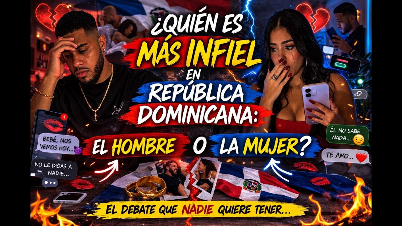 ¿Quién es MÁS INFIEL en República Dominicana: el hombre o la mujer? | Debate de Parejas