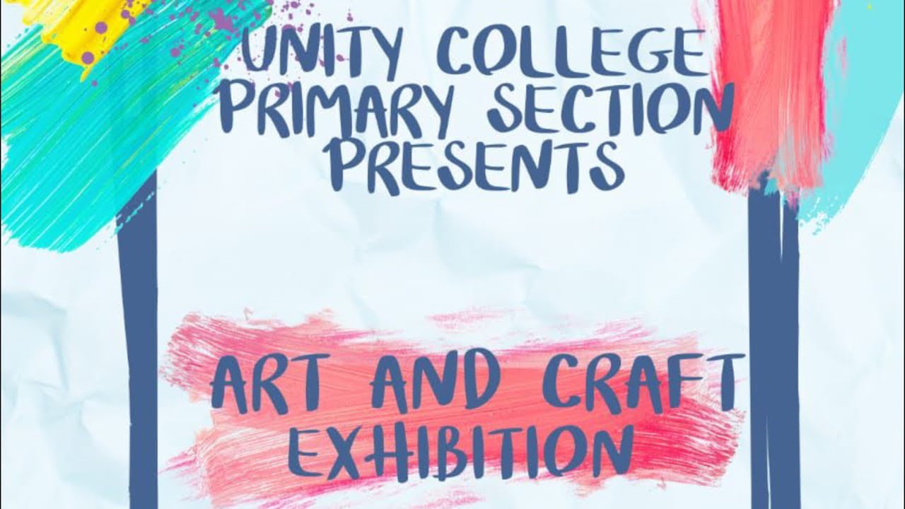 live ! Art & Craft Exhibition || Unity College || Lucknow