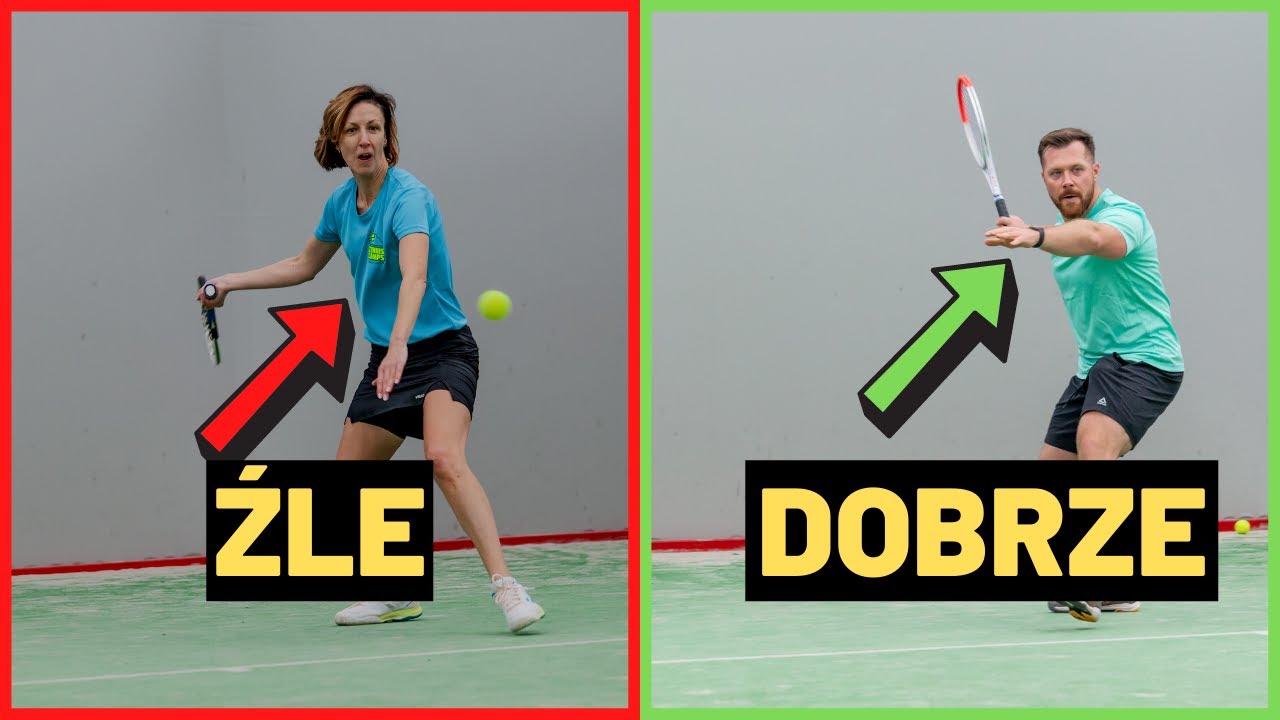 FOREHAND (FORHEND). 3 NAJCZĘŚCIEJ POPEŁNIANE BŁĘDY I JAK JE POPRAWIĆ? | NAUKA TENISA