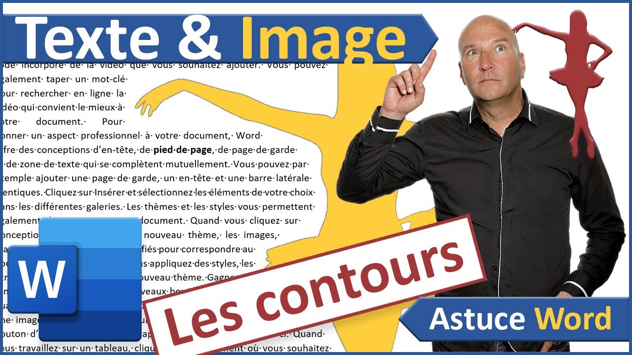 Aligner le texte sur les formes et contours de l'image