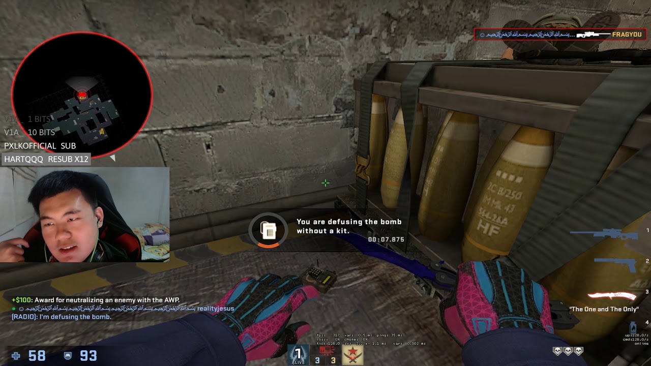 CSGO : TH  Ep1 stream hilight  ft Leaf&Reality
