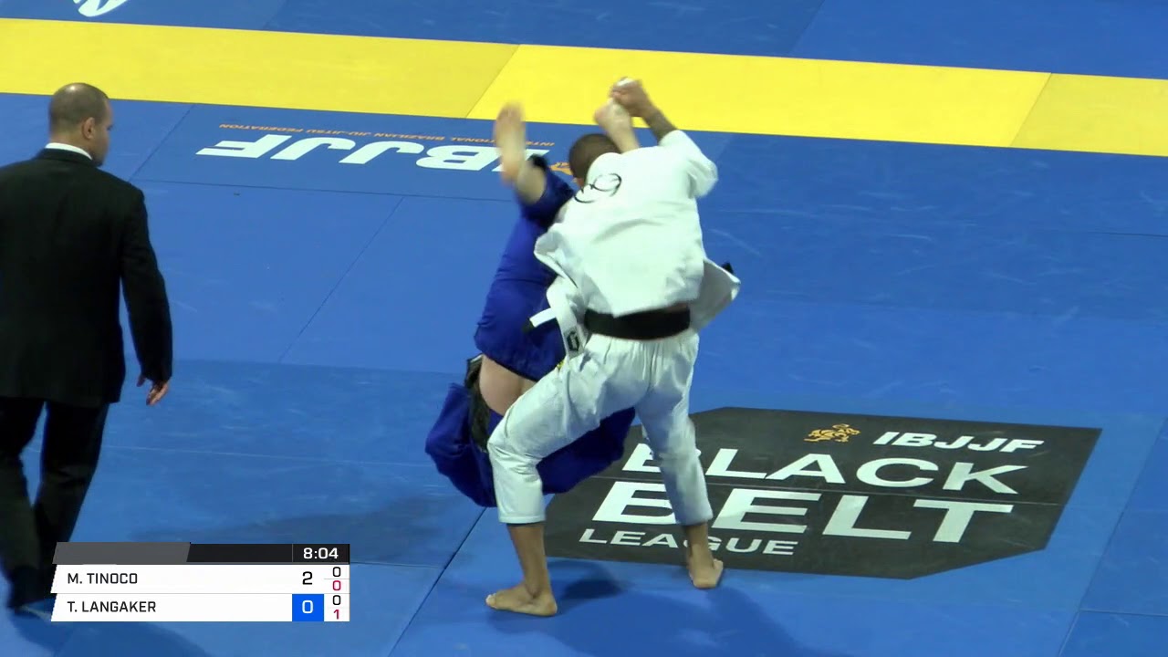Tommy Langaker VS Marcos TInoco 2018 IBJJF World Championship