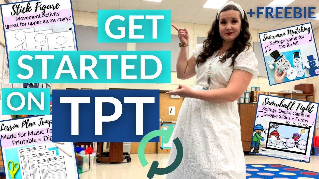 Get Started on TPT in 2023 + Earn More Money as a Teacher (+a getting started guide!)