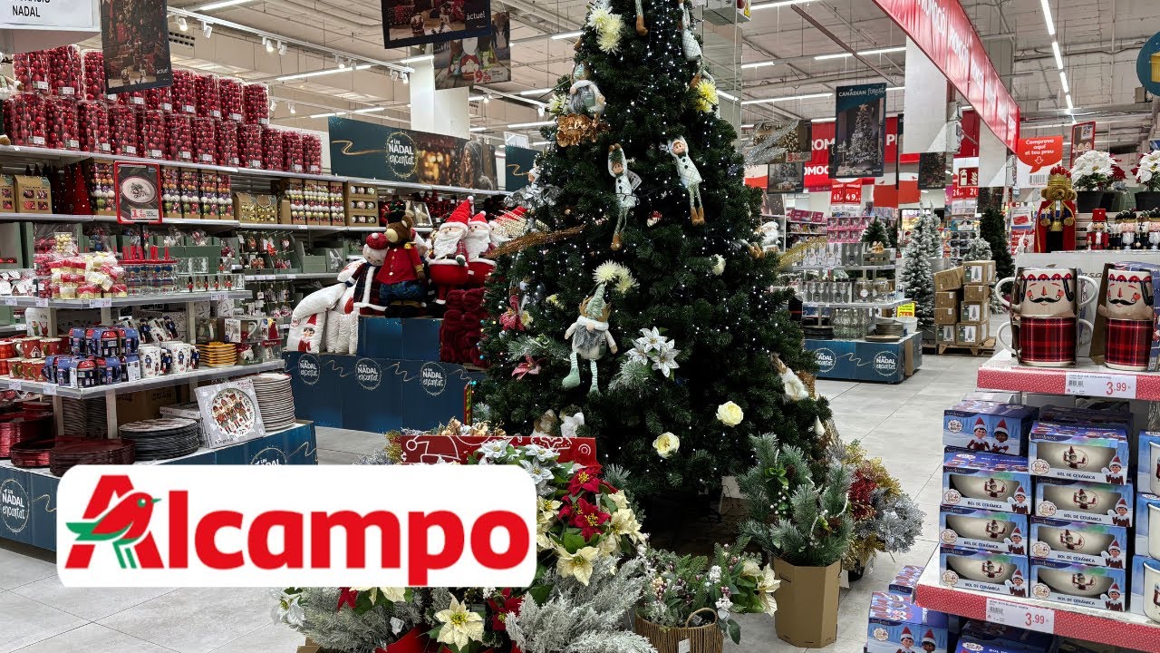 ALCAMPO NUEVA DECORACI&Oacute;N NAVIDE&Ntilde;A 2025  IDEAS ECON&Oacute;MICAS 