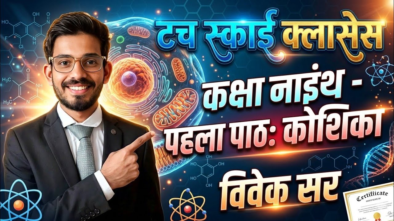 कक्षा 9TH   पाठ - 1जीवन की  मौलिक इकाई  जबरदस्त तरीके से समझे BY VIVEK SIR#class9th #biology#scienc
