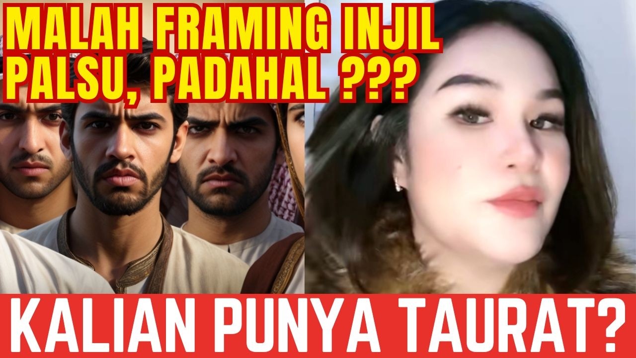 KALAU TIDAK TAU TAURAT TIDAK BISA KENAL INJIL YANG ASLI, MAKANYA PUNYA TAURAT DONG! - AGATHA