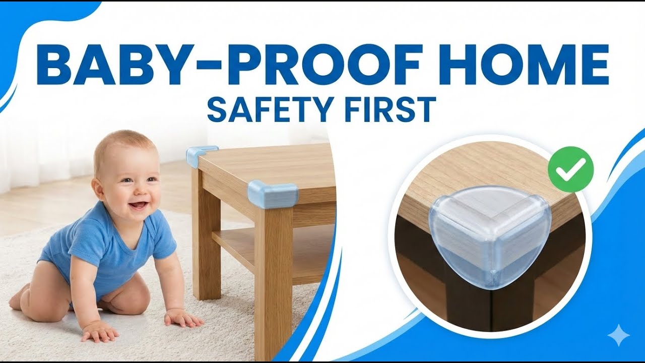 Table Corner Protector For Baby | Baby Safety Table Corner Protectors