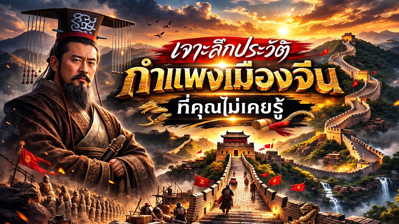 ใครสร้างกำแพงเมืองจีน? | ทำไมต้องสร้าง พร้อมเรื่องที่คุณอาจไม่เคยรู้