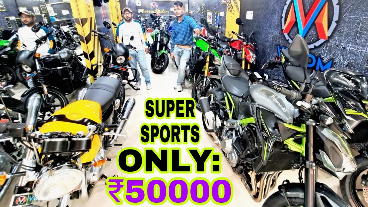 Used Premium Bike In Kolkata|Rs50K|KTM,SUZUKI,CBR,NINJA,GT,INTERCEPTOR,BANELLI|VROOM MOTORS|CRAZYCAR