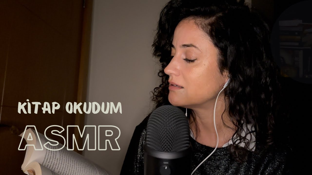 Kitap zamanı… Türkçe ASMR…