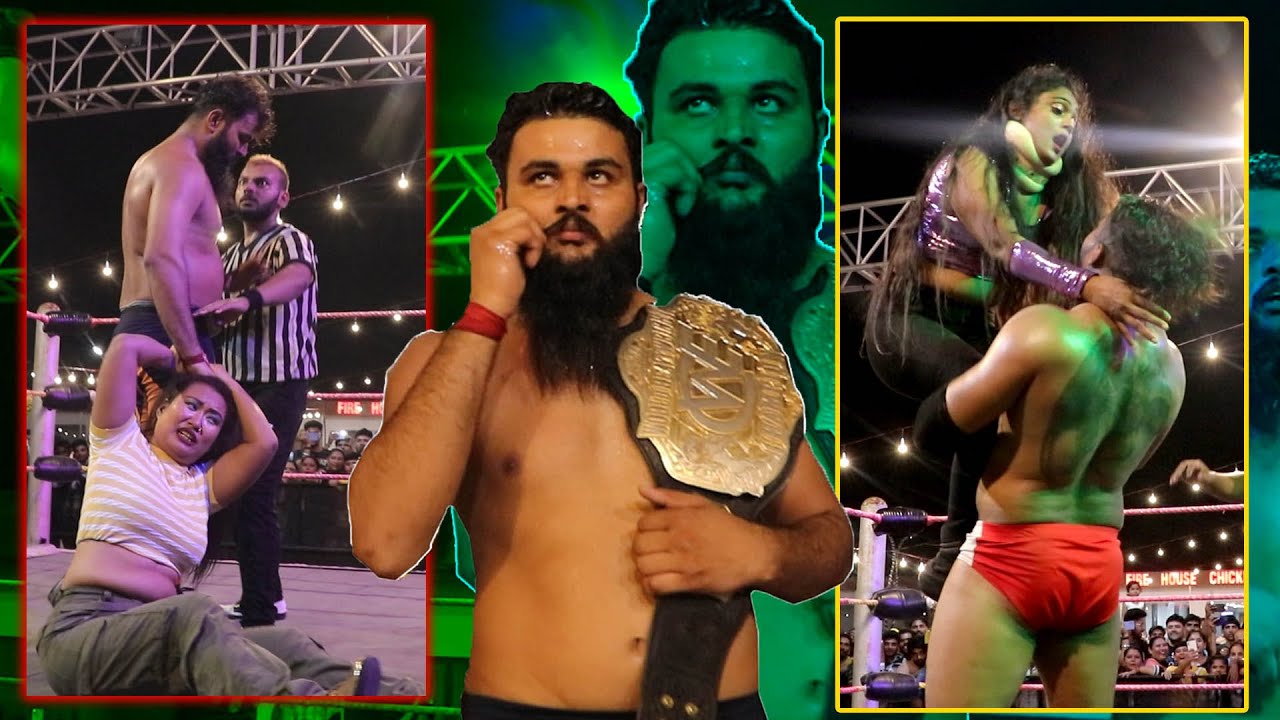 CWE | |   ( Tag Team Match )  MAHESH & DEMON WOLF V\S  JEET & DIVYA