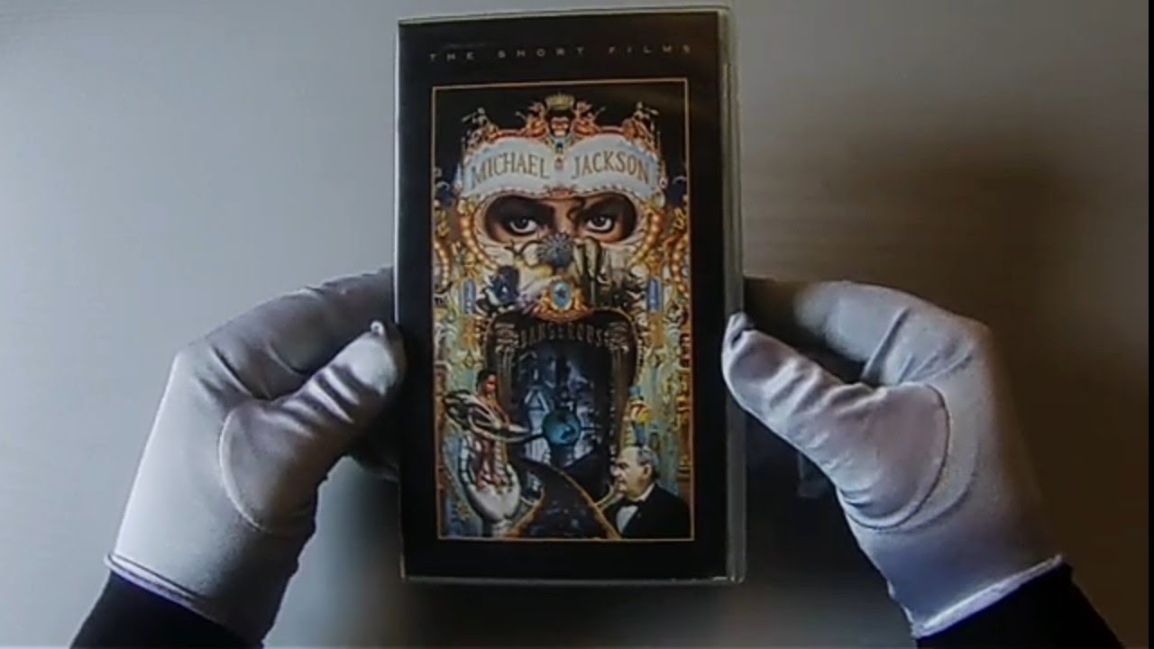 Michael Jackson - Dangerous: The Short Films (vhs cassette) 1993 Unboxing 4k HD | MJ Show and Tell