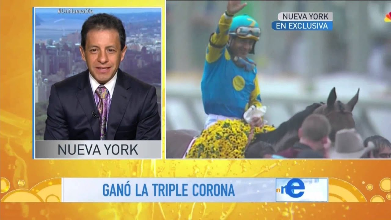 Víctor Espinoza: el primer jinete en alcanzar la triple corona desde 1978 | Un Nuevo Día | Telemundo