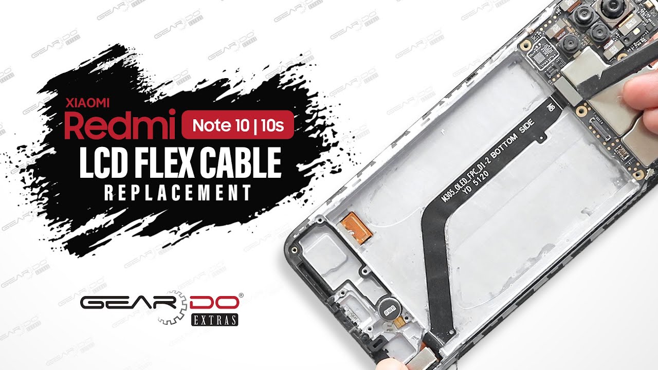 Xiaomi Redmi Note 10 | 10s LCD Flex Cable Replacement | Note 10s