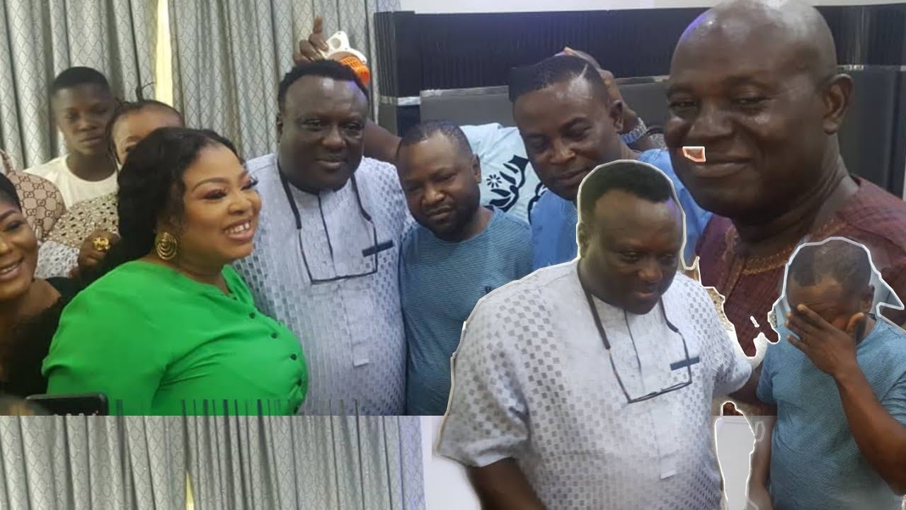 SAHEED OSUPA PAY A SURPRISE VISITS TO LONDON BASE FAN ON HIS BIRTHDAY AS THE CELEBRANT WEEP