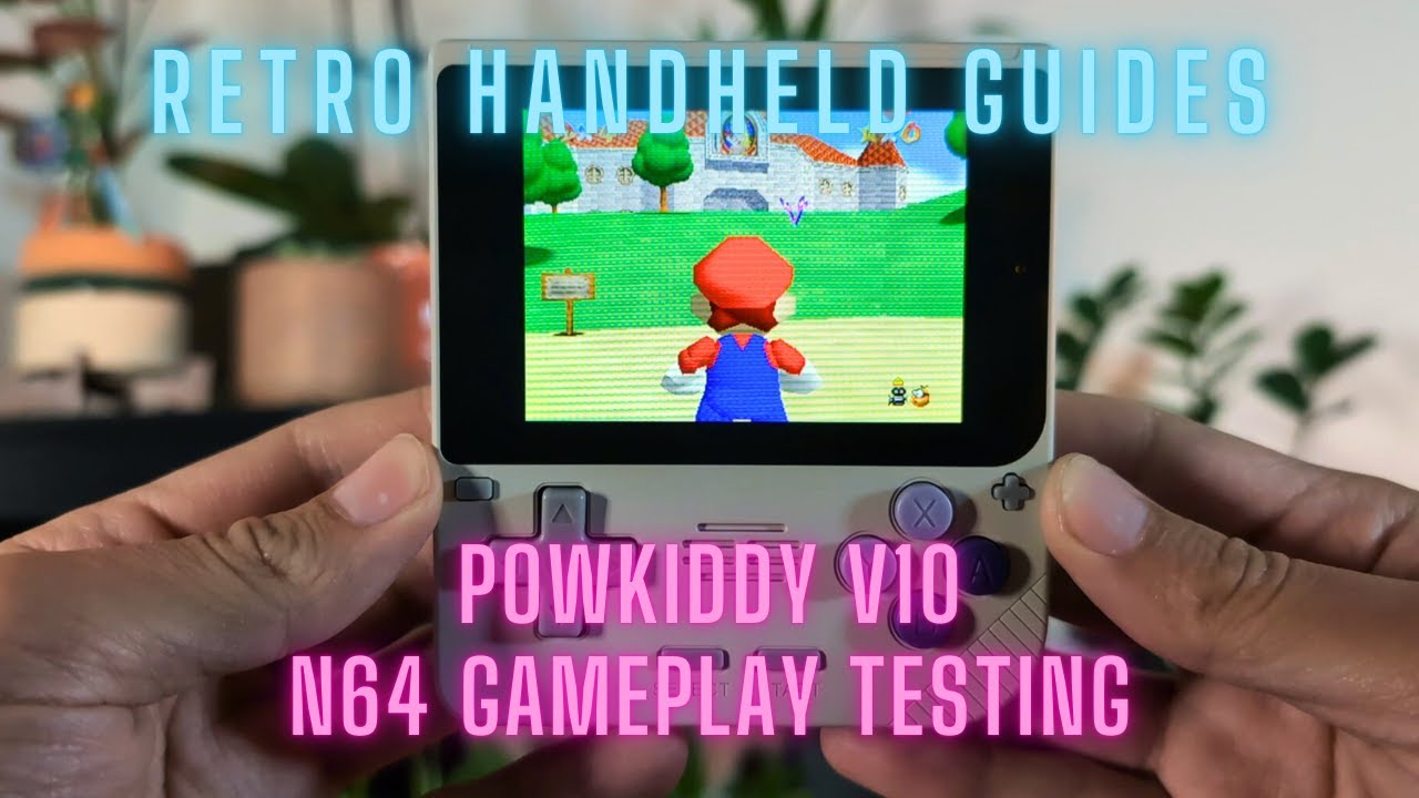 Powkiddy v10 N64 Gameplay Testing