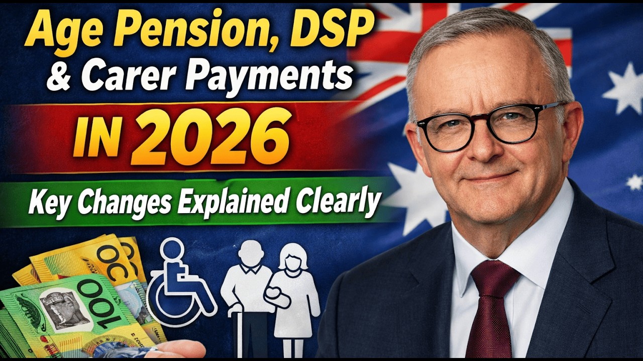 Age Pension, DSP & Carer Payments 2026: 7 Big Changes Every Australian Must Know