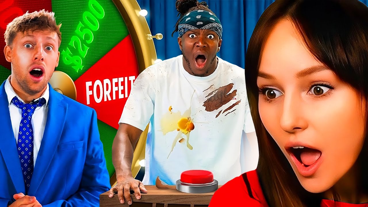 Freya Reacts to SIDEMEN FORFEIT WHEEL OF FORTUNE