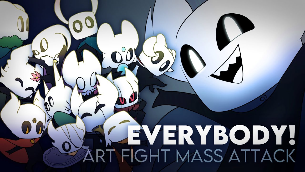 EVERYBODY! || Hollow Knight Animation Meme || Art Fight Mass Attack