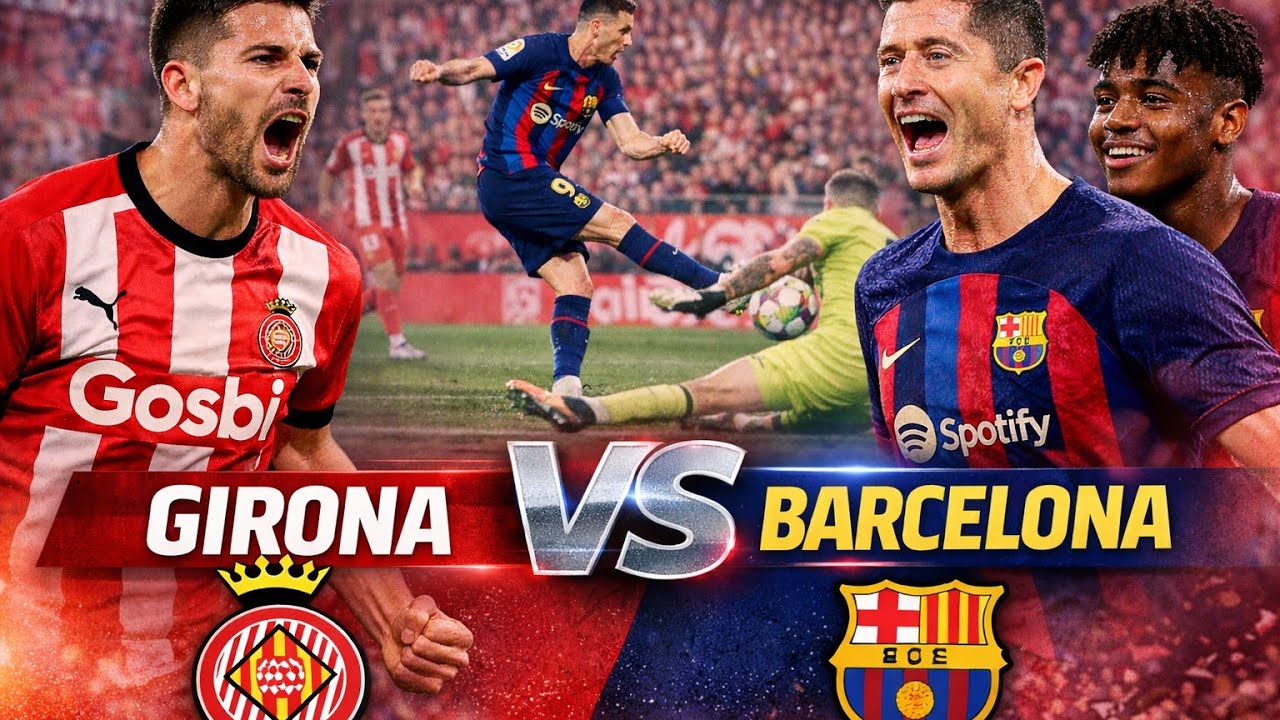 برشلونة ضد جيرونا | قمة لا تُفوّت!